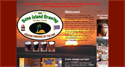 Desktop Screenshot of boneislandbrewing.com