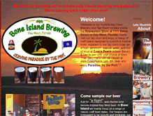 Tablet Screenshot of boneislandbrewing.com